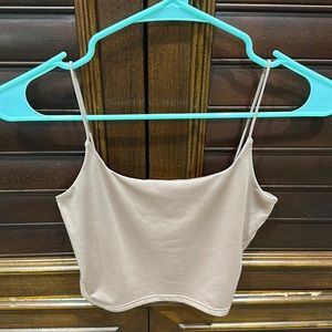 Silky crop top size M